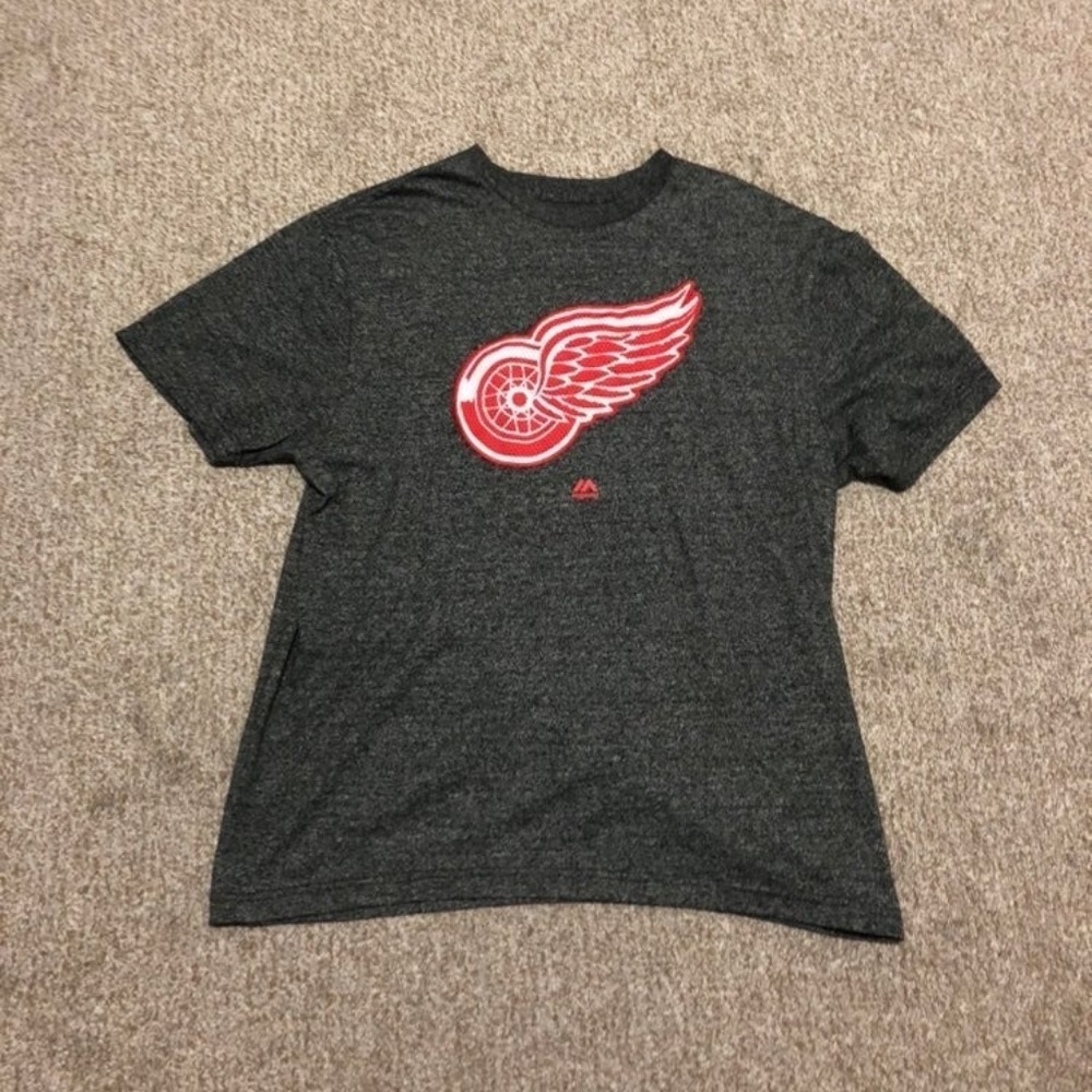 Majestic Detroit Red Wings T-shirt Men's Size XL